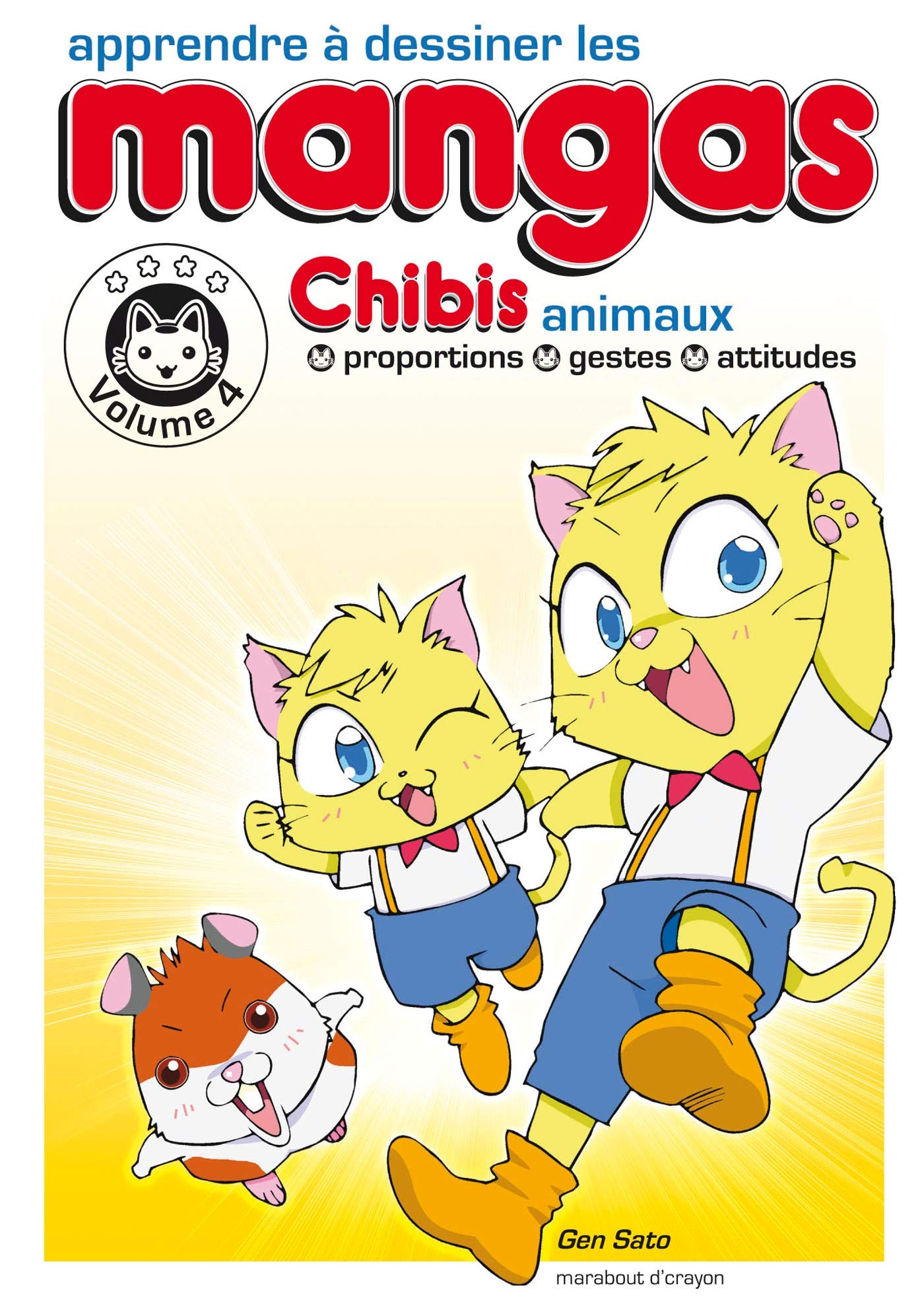 jaquette livre Apprendre à dessiner les mangas : les chibis - volume 4