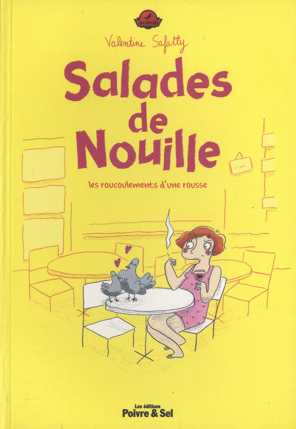 jaquette album Salades de nouille: Les roucoulements d'une rousse