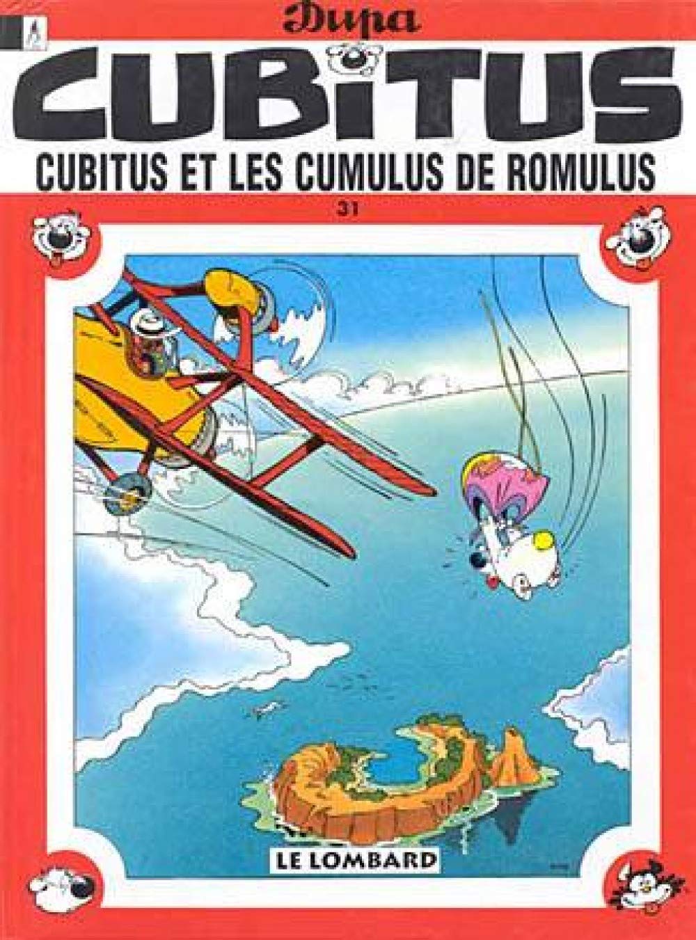 jaquette album Cubitus et les cumulus de Romulus
