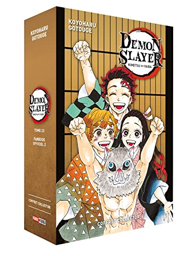 jaquette album Demon Slayer - Coffret T23 + Fanbook - Tome 23