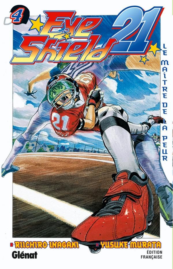 jaquette album Eyeshield 21 - Tome 4 : Le maître de la peur
