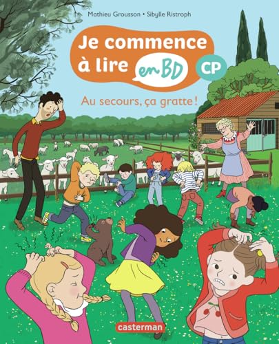 jaquette album Je Commence À Lire En Bd - Cp - Au Secours, Ça Gratte !