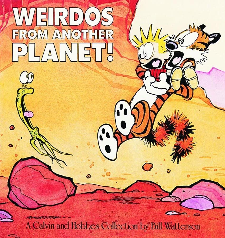 jaquette album Weirdos from Another Planet!: A Calvin and Hobbes Collection (Volume 5)