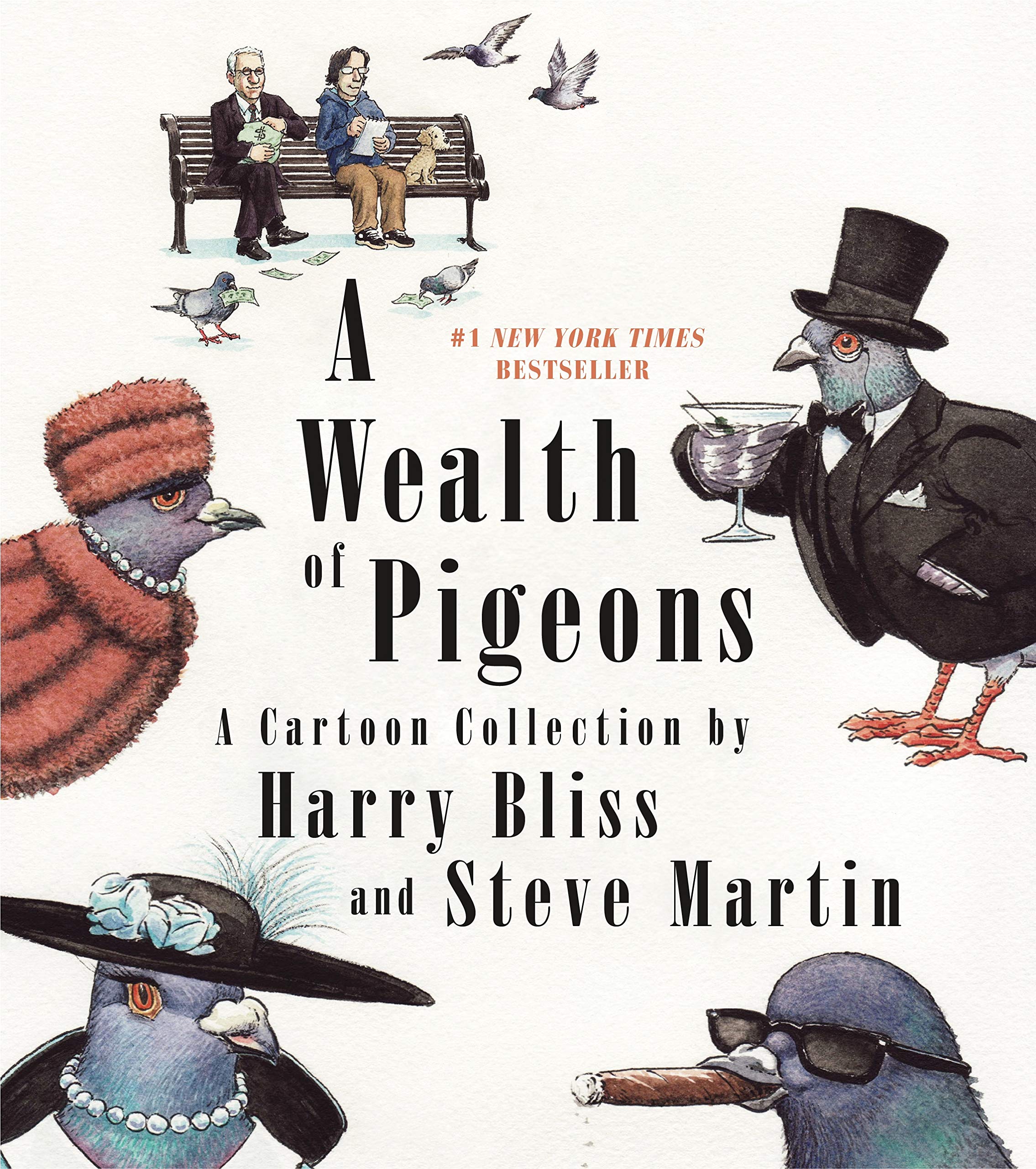 jaquette livre A Wealth of Pigeons: A Cartoon Collection
