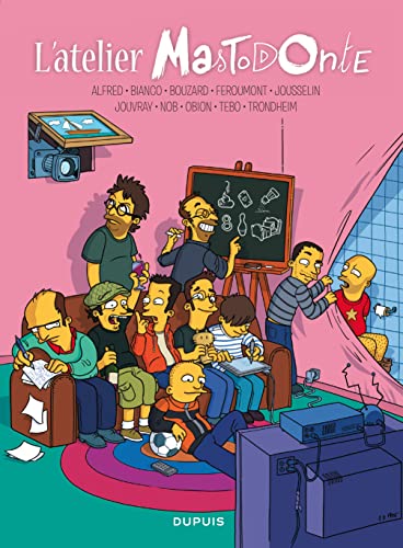 jaquette album L'atelier Mastodonte Tome 3