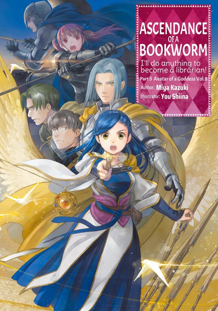 jaquette album Ascendance of a Bookworm: Part 5 Volume 8 (Light Novel)