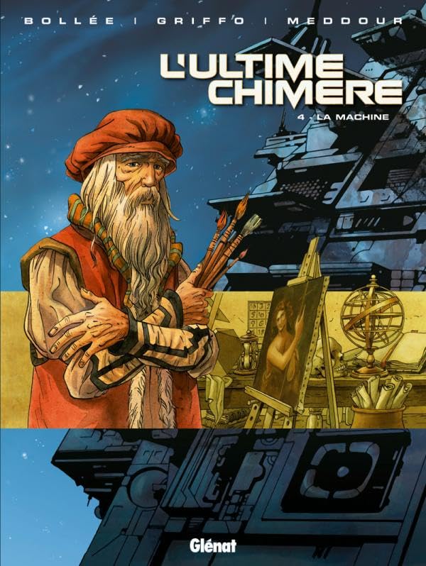 jaquette album L'ultime Chimère Tome 4 - La Machine