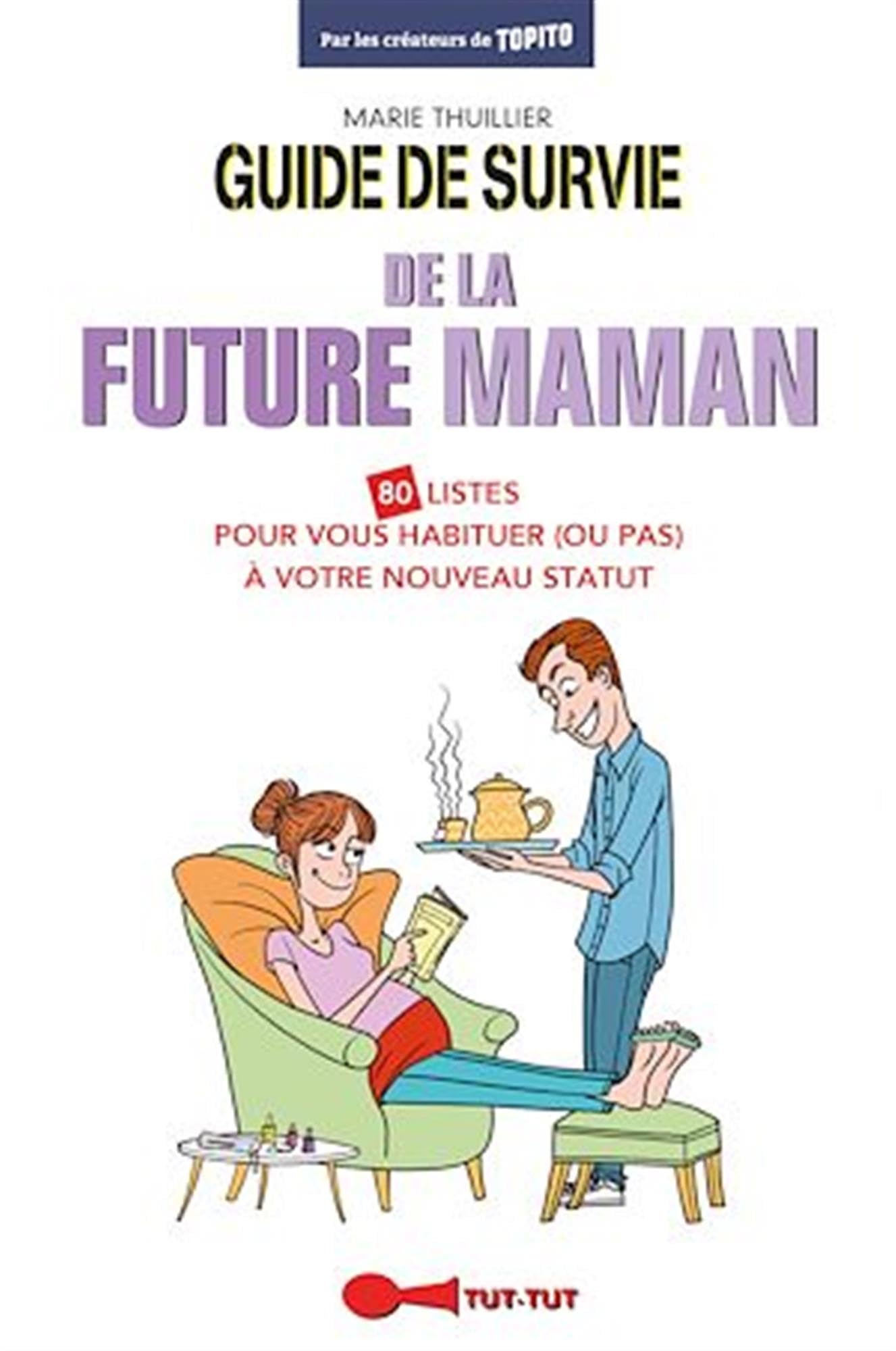 jaquette album Guide de survie de la future maman: 80 listes pour vous habituer (ou pas) à votre nouveau statut