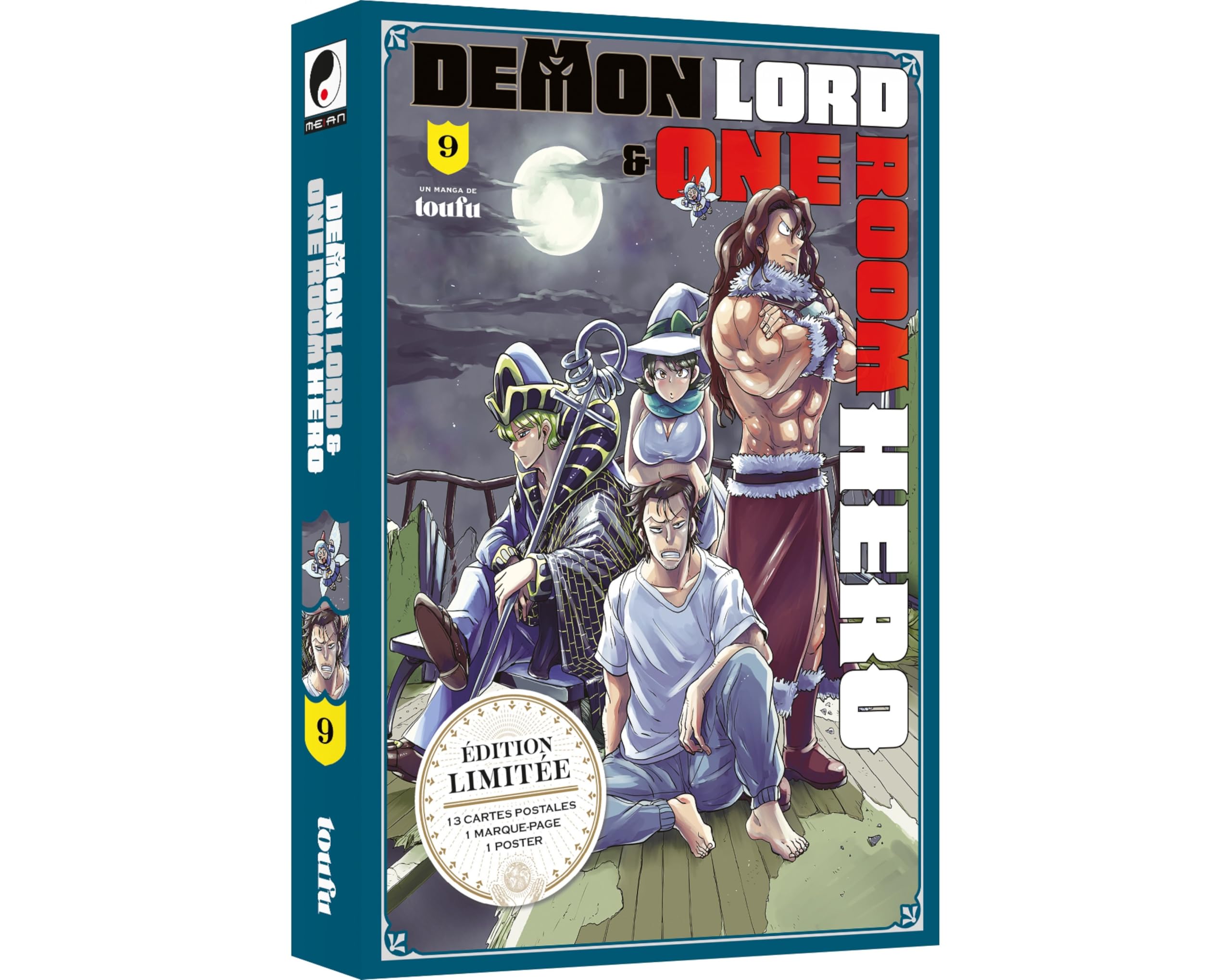 jaquette album Demon Lord & One Room Hero - Tome 09 - Edition Collector Limitée