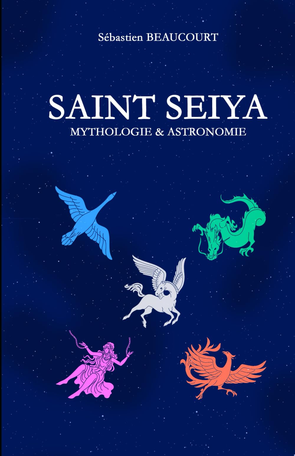 jaquette album Saint Seiya : mythologie et astronomie