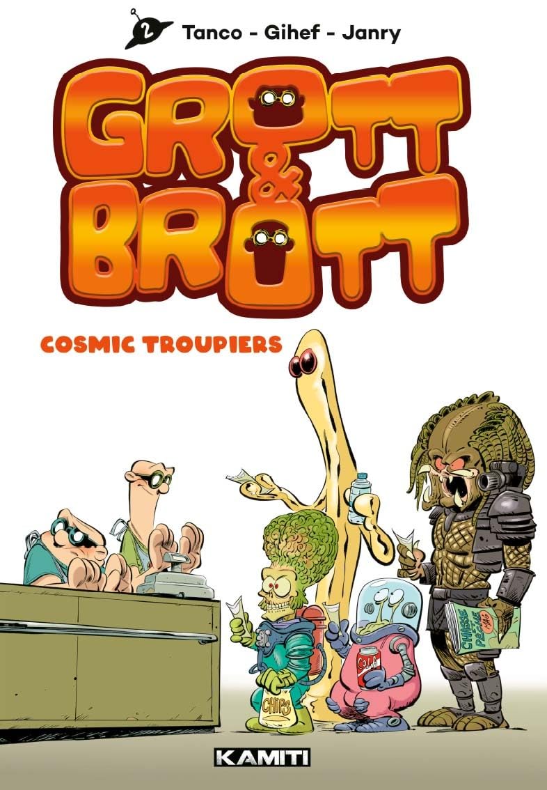 jaquette album Cosmic troupiers