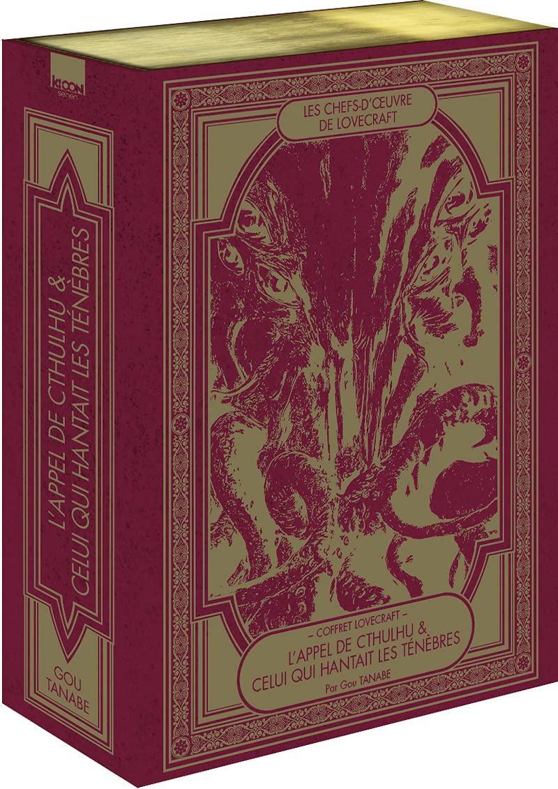 jaquette album Coffret Lovecraft - L'Appel de Cthulhu & Celui qui hantait les ténèbres