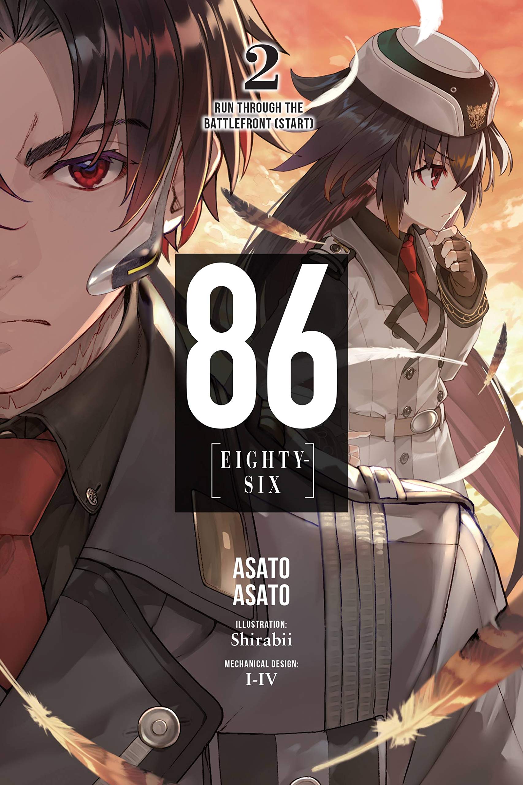 jaquette album 86--EIGHTY-SIX, Vol. 2 (light novel)