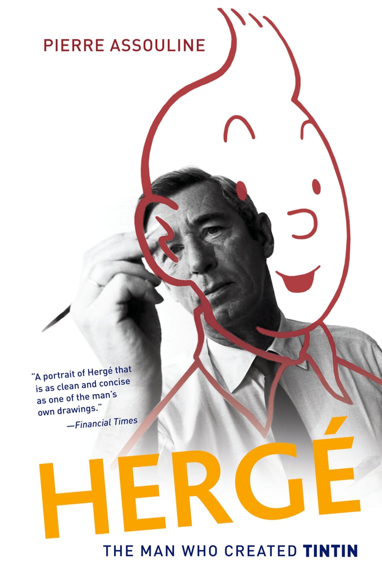 jaquette album HERGE THE MAN WHO CREATED TINTIN: The Man Who Created Tintin
