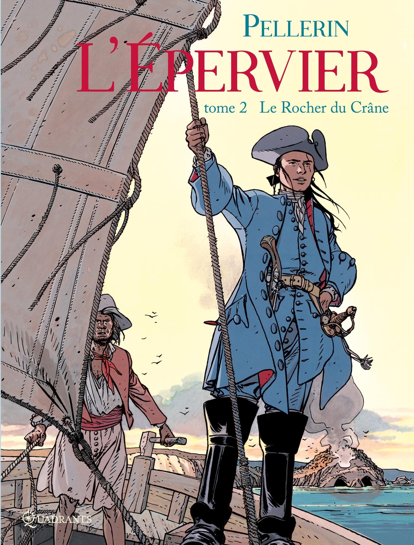 jaquette album L' Épervier T02: Le Rocher du Crâne