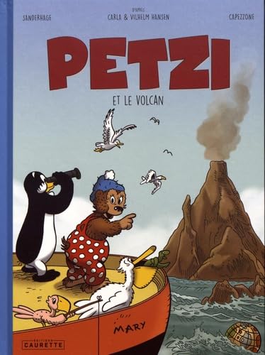 jaquette album Petzi et le volcan