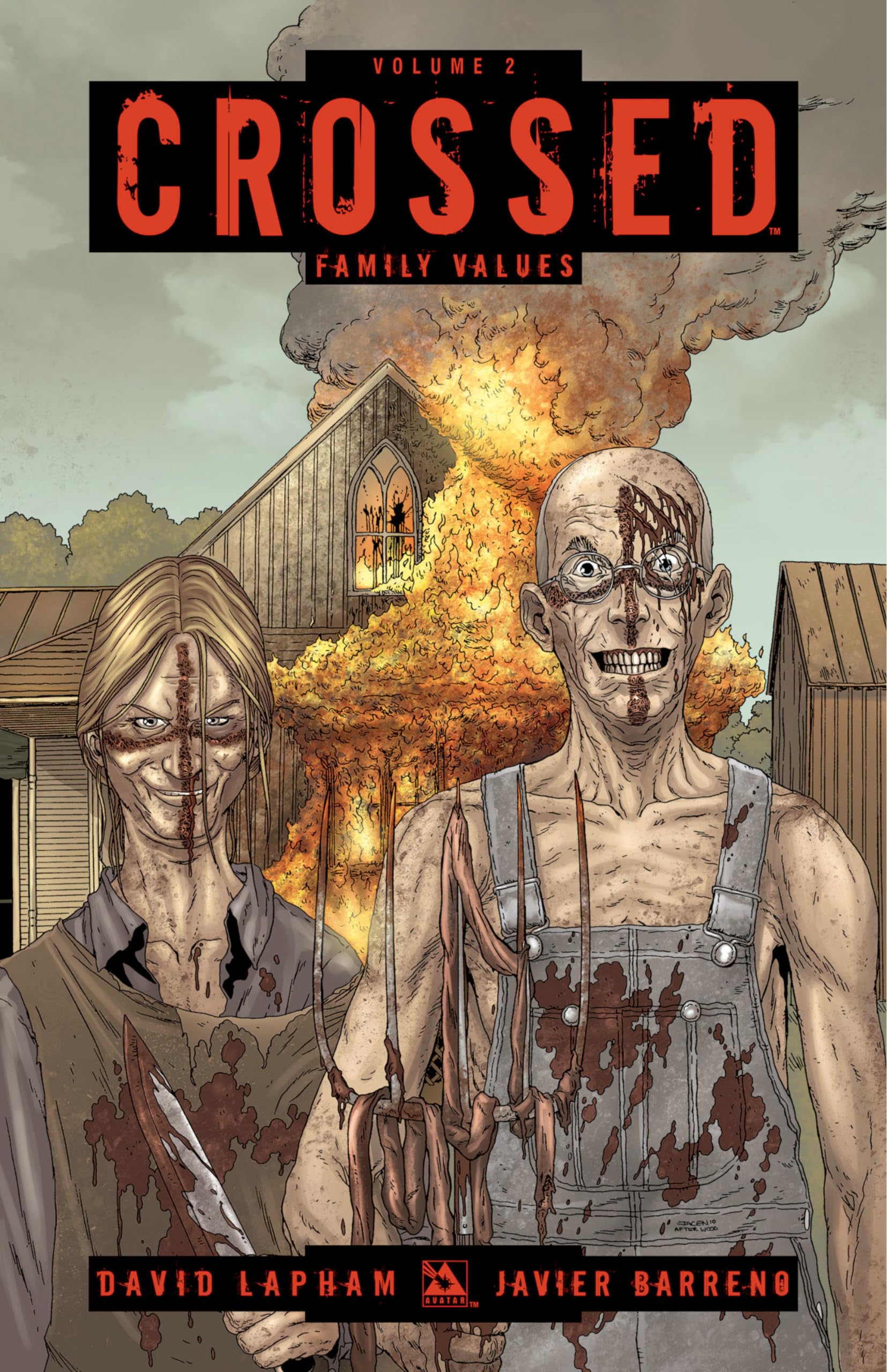jaquette album Crossed Volume 2 TP: Family Values