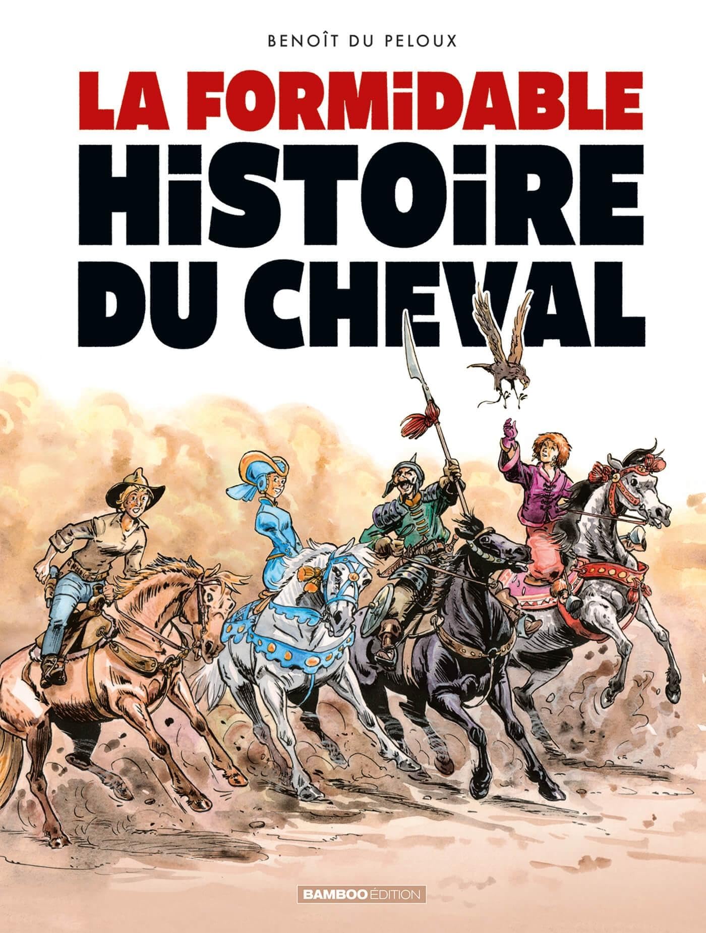 jaquette album La Formidable histoire du cheval