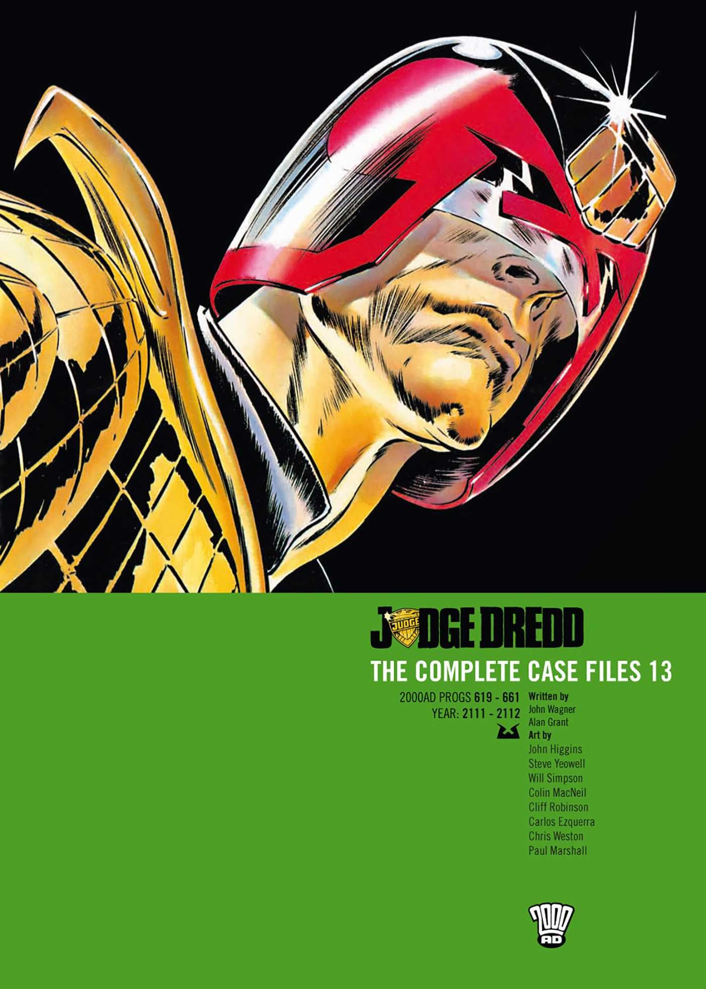 jaquette album Judge Dredd: The Complete Case Files 13 (Volume 13)