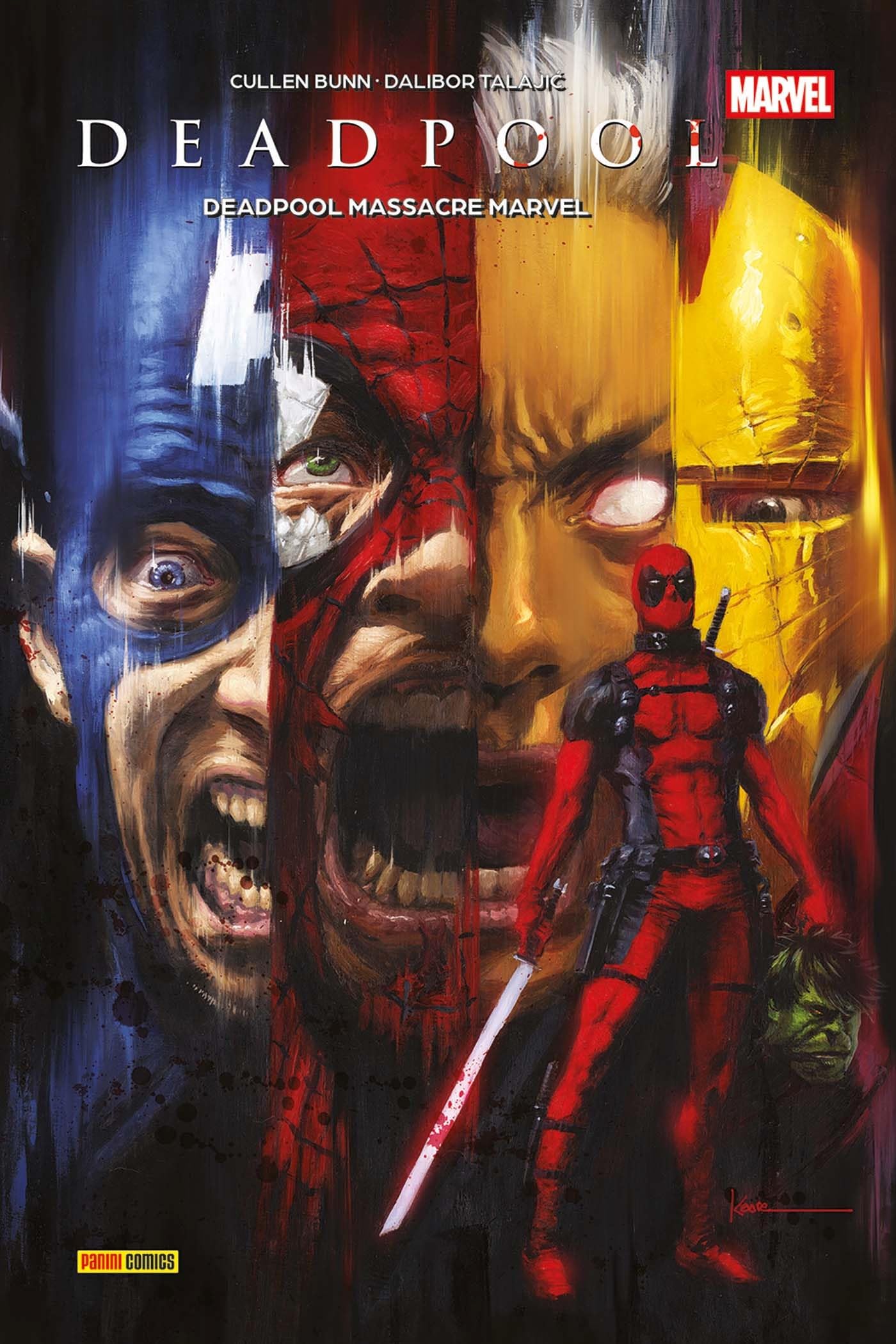 jaquette album Deadpool massacre Marvel