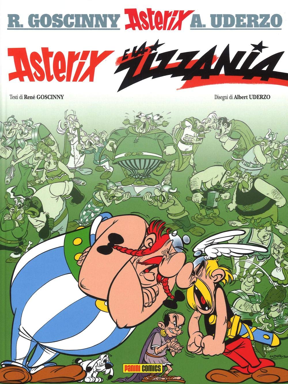 jaquette album Asterix in Italian: Asterix e la zizzania