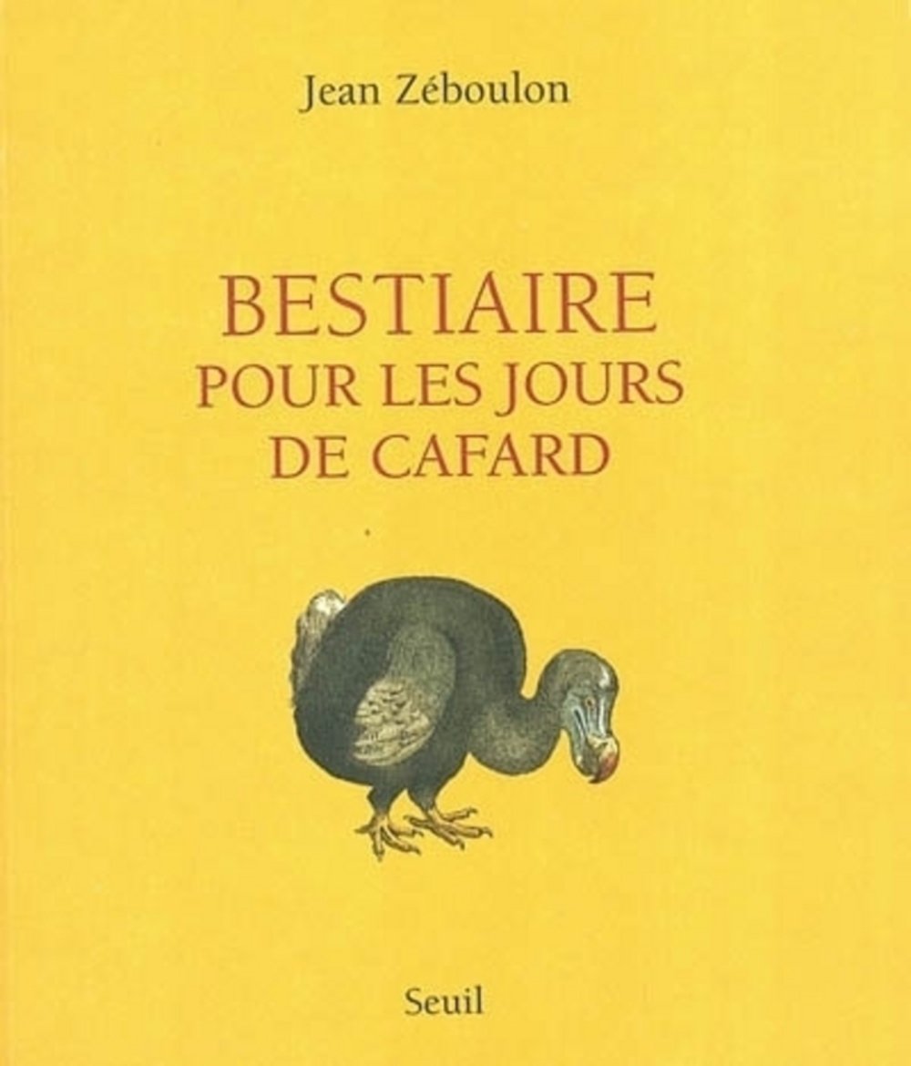 jaquette album Bestiaire pour les jours de cafard