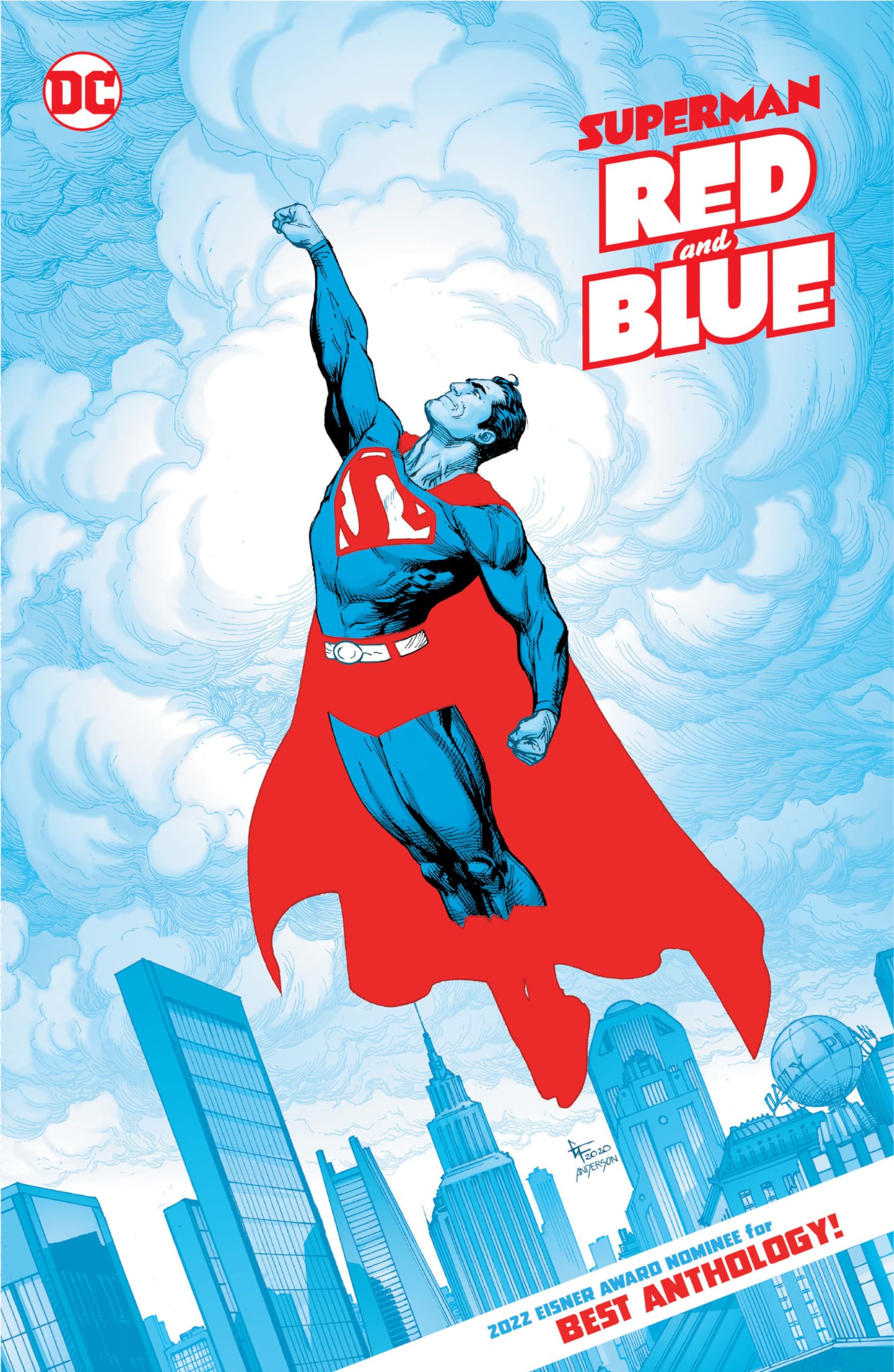 jaquette album Superman Red & Blue