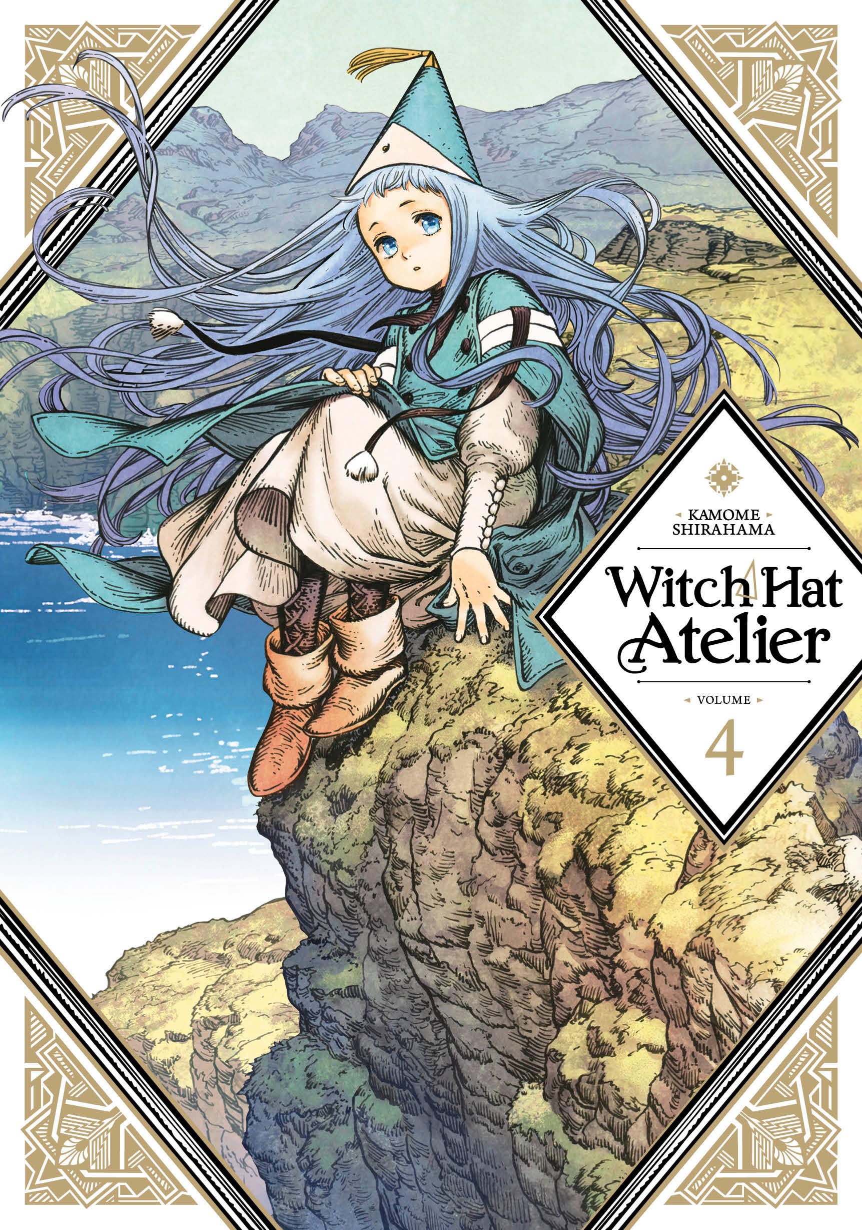 jaquette album Witch Hat Atelier 4