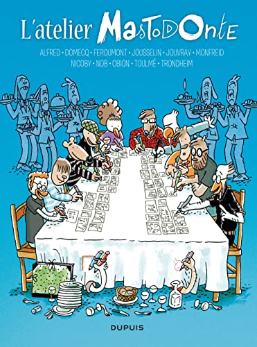 jaquette album L'atelier Mastodonte Tome 6