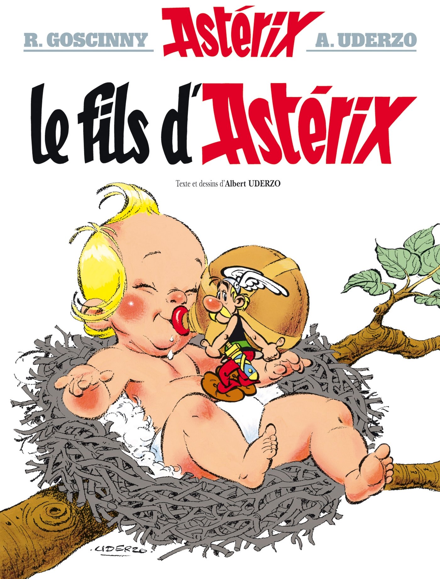 jaquette livre Astérix - le fils d'astérix - n°27