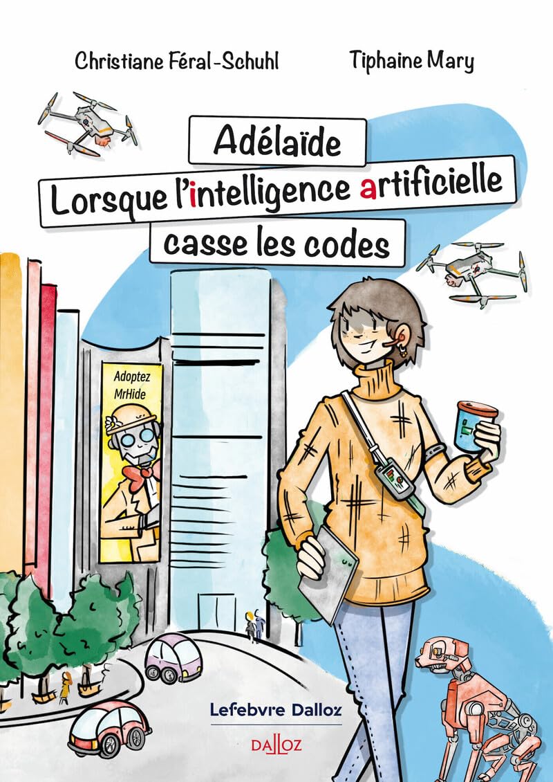 jaquette album Adelaïde. Lorsque l'Intelligence Artificielle casse les codes
