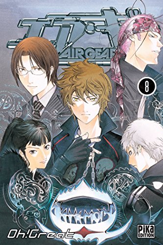 jaquette livre Air Gear - Tome 8