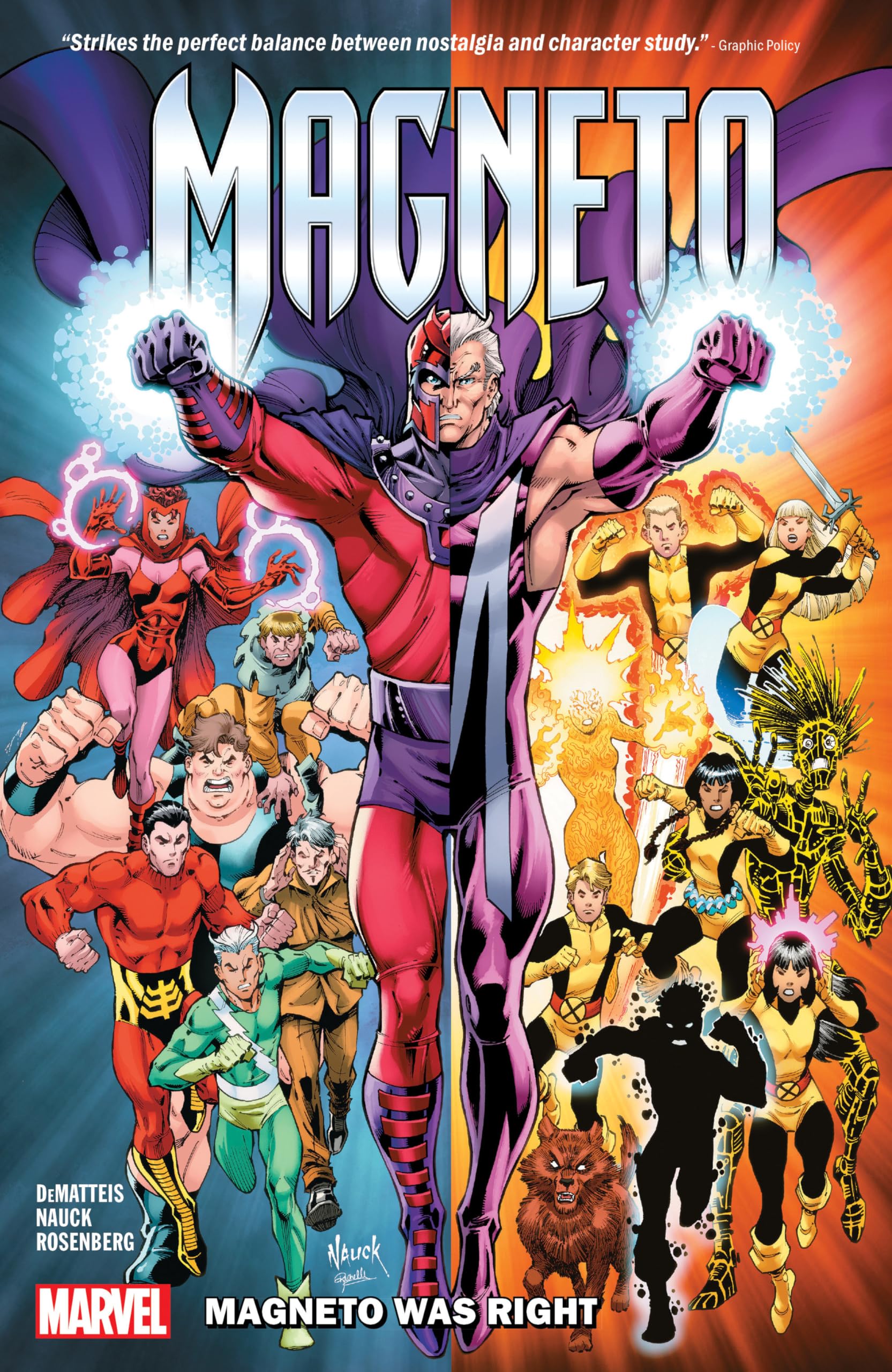 jaquette album MAGNETO: MAGNETO WAS RIGHT
