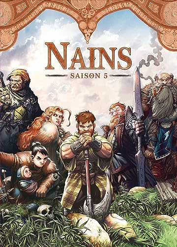 jaquette album Terres D'arran : Nains Saison 5 - Coffret En 5 Volumes - Tome 21, Ulrog De La Forge - Tome 22, Borogam Du Malt - Tome 23, Ararun Et La Rage Bleue - Tome 24, Akab Des Errants - Tome 25...