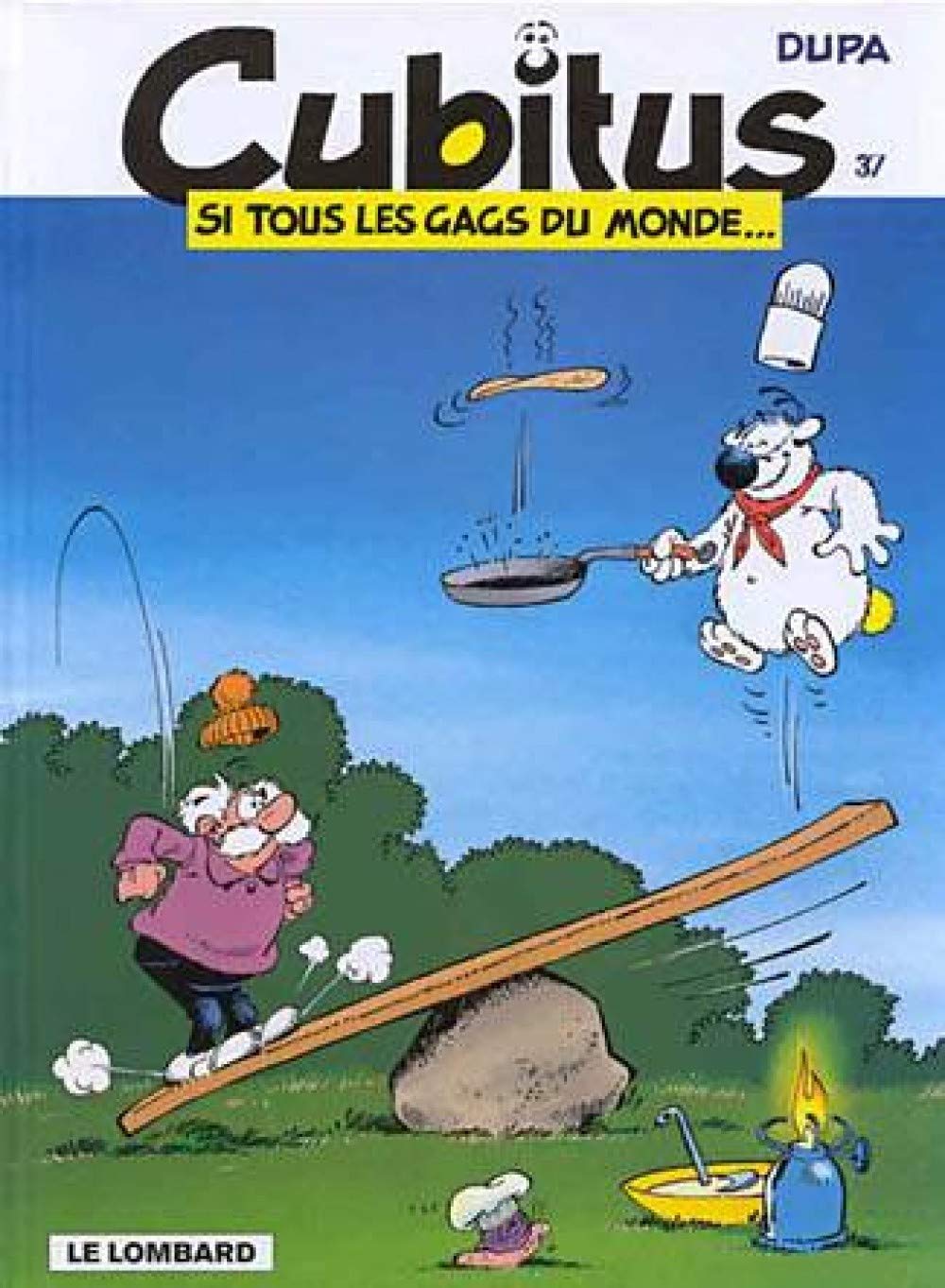 jaquette album Cubitus, tome 37 : Si tous les gags du monde...