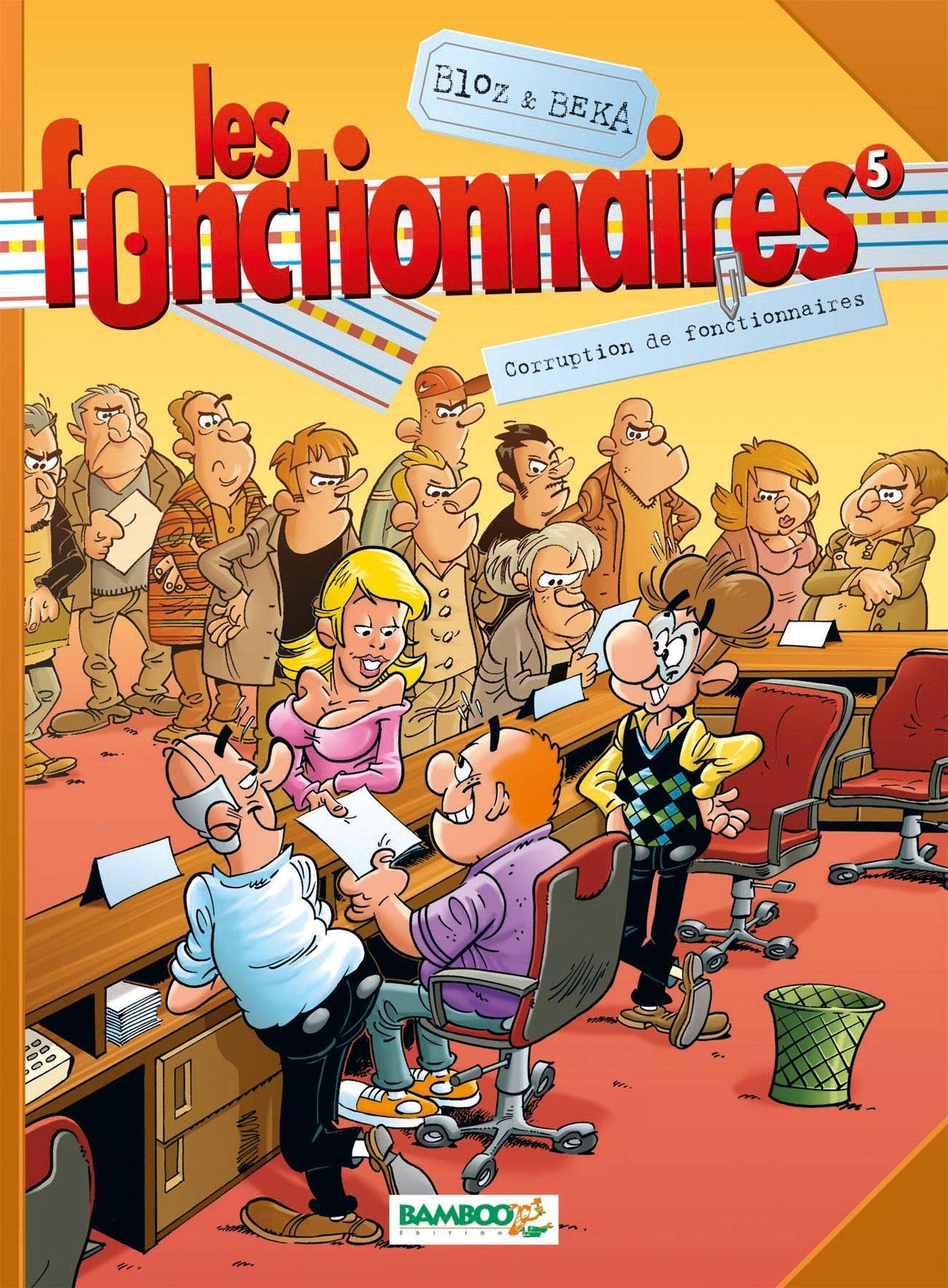 jaquette album Les Fonctionnaires - tome 05: Corruption de fonctionnaires
