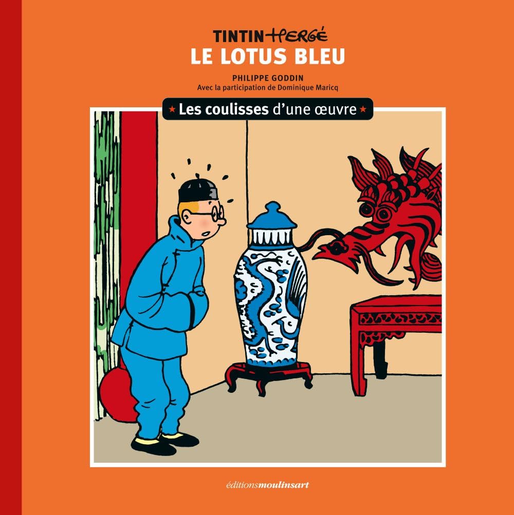 jaquette album Les coulisses d'une œuvre - 5: Le Lotus bleu (5)