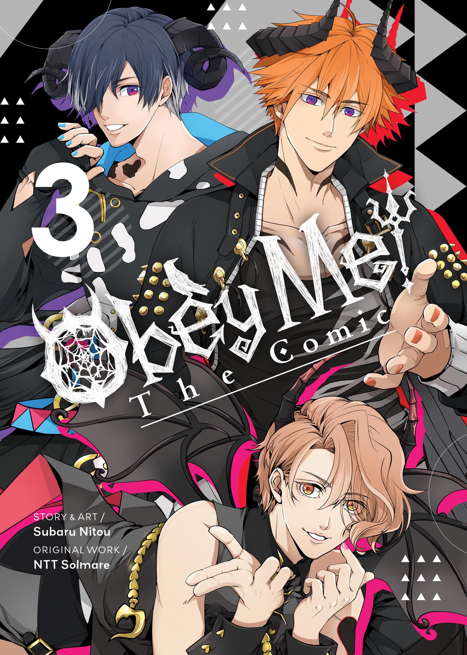 jaquette album Obey Me! The Comic Vol. 3