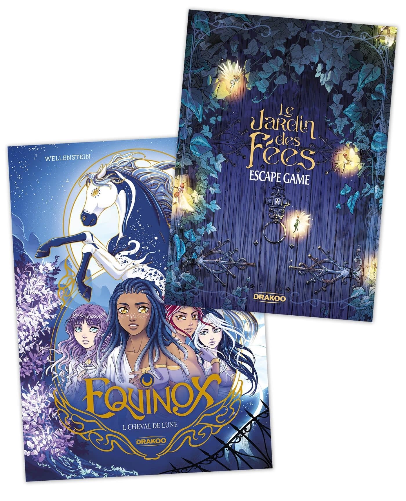 jaquette album Equinox - vol. 01/5 + escape game - édition limitée: Cheval de Lune