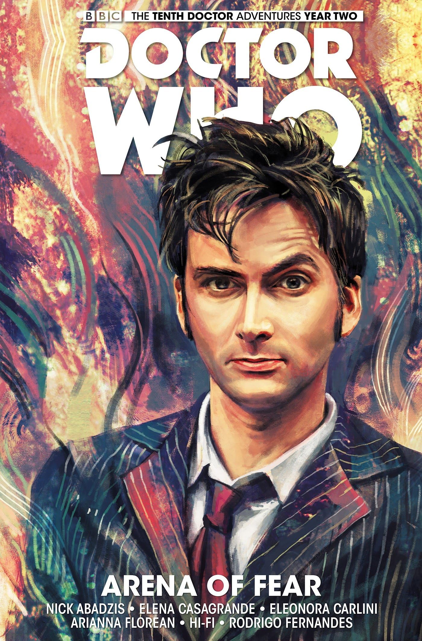 jaquette album Doctor Who the Tenth Doctor 5: Arena of Fear