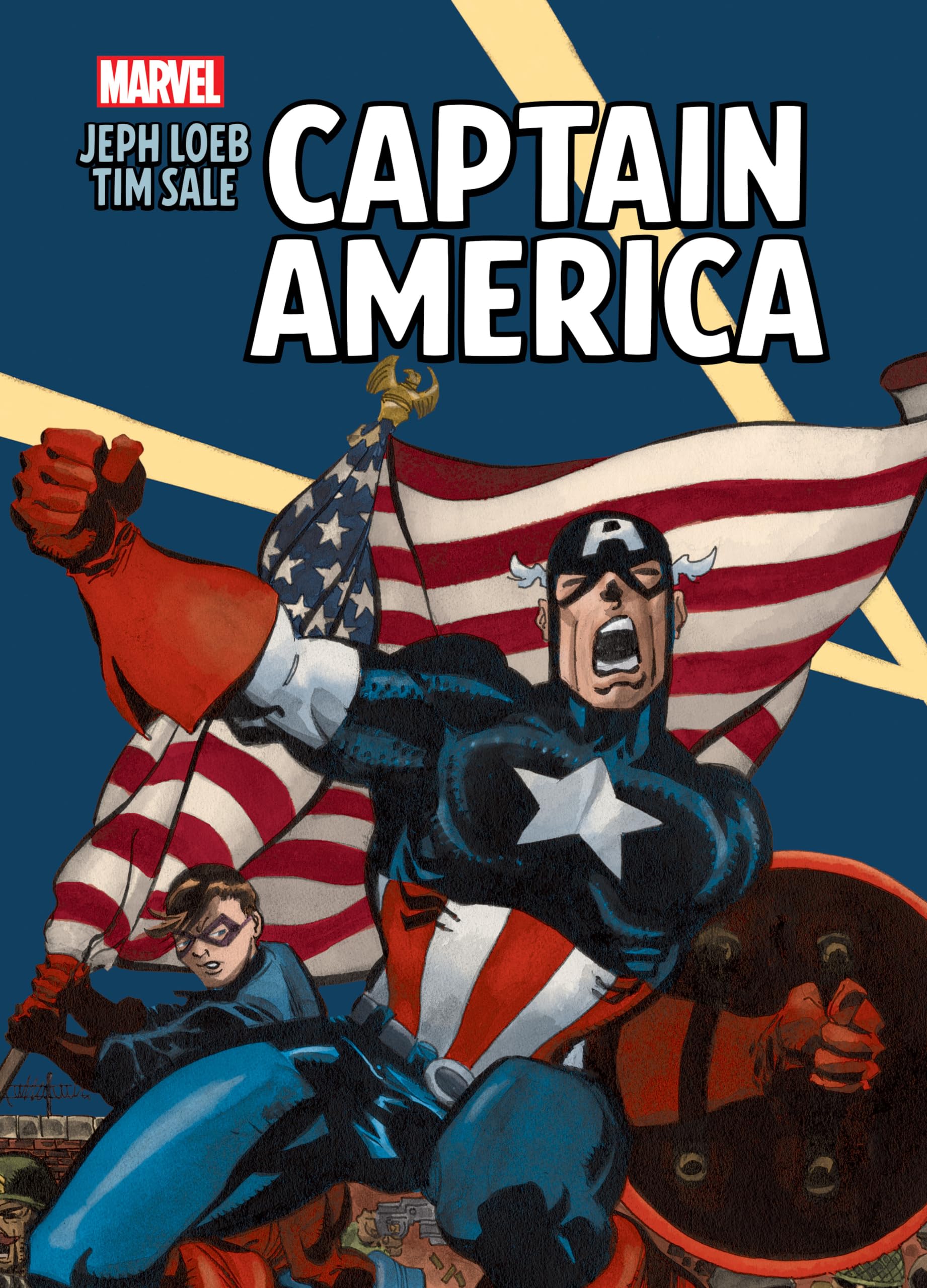 jaquette album JEPH LOEB & TIM SALE: CAPTAIN AMERICA GALLERY EDITION