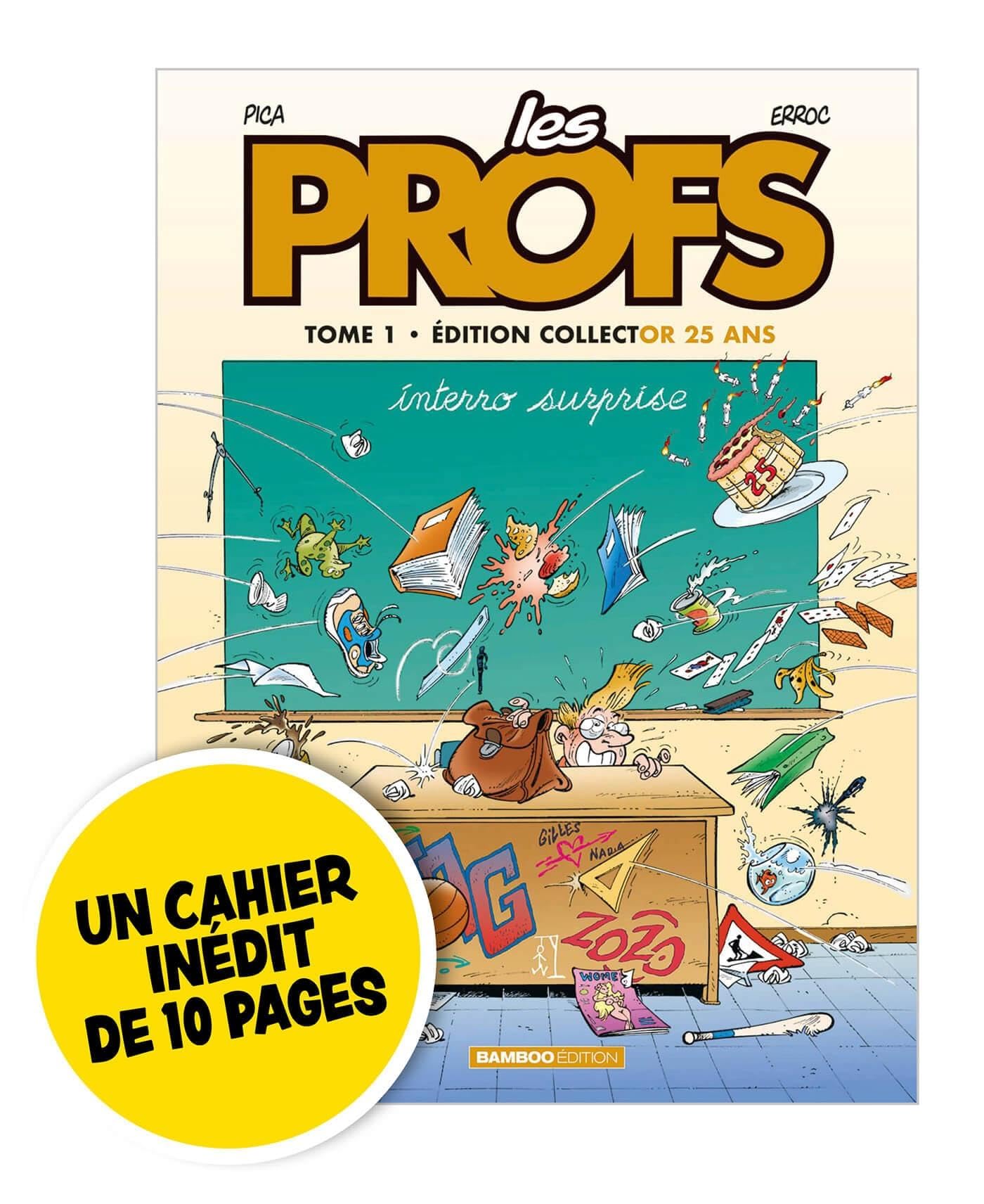 jaquette album Les Profs - tome 01 - Edition limitée 25 ans: Interro surprise