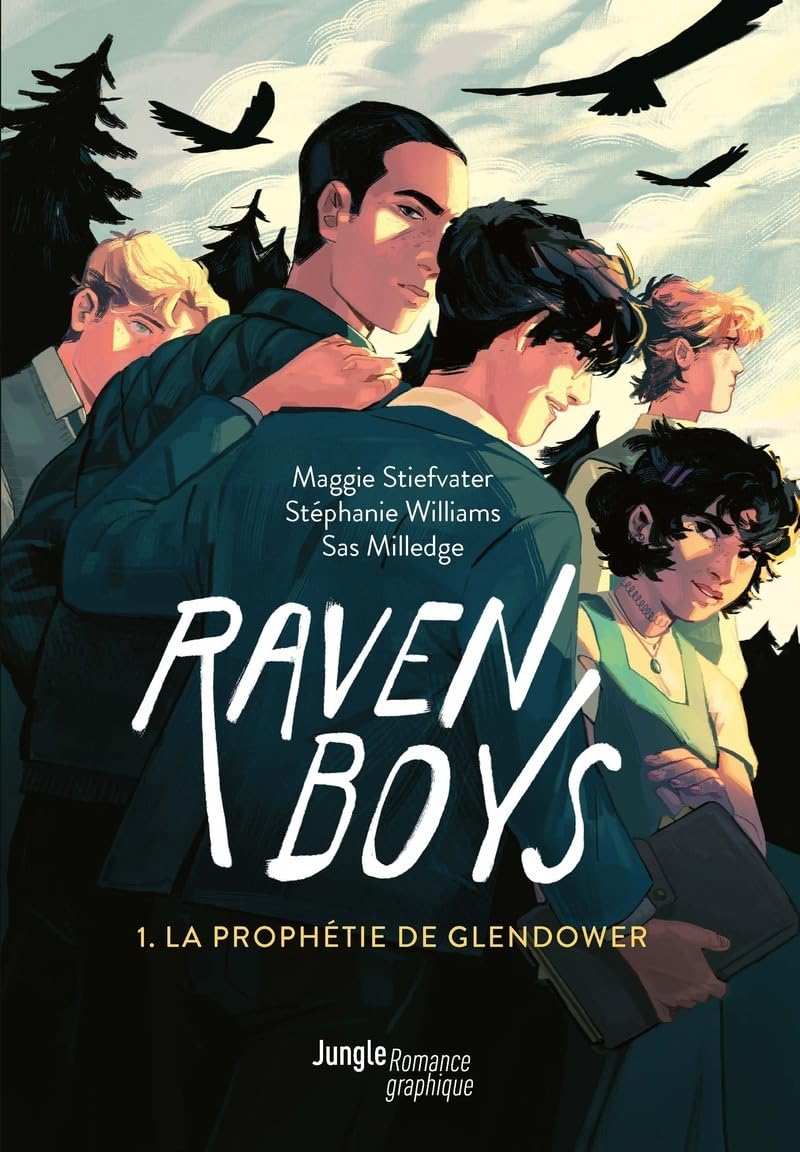 jaquette album Raven Boys - Tome 1 La prophétie de Glendower (1)