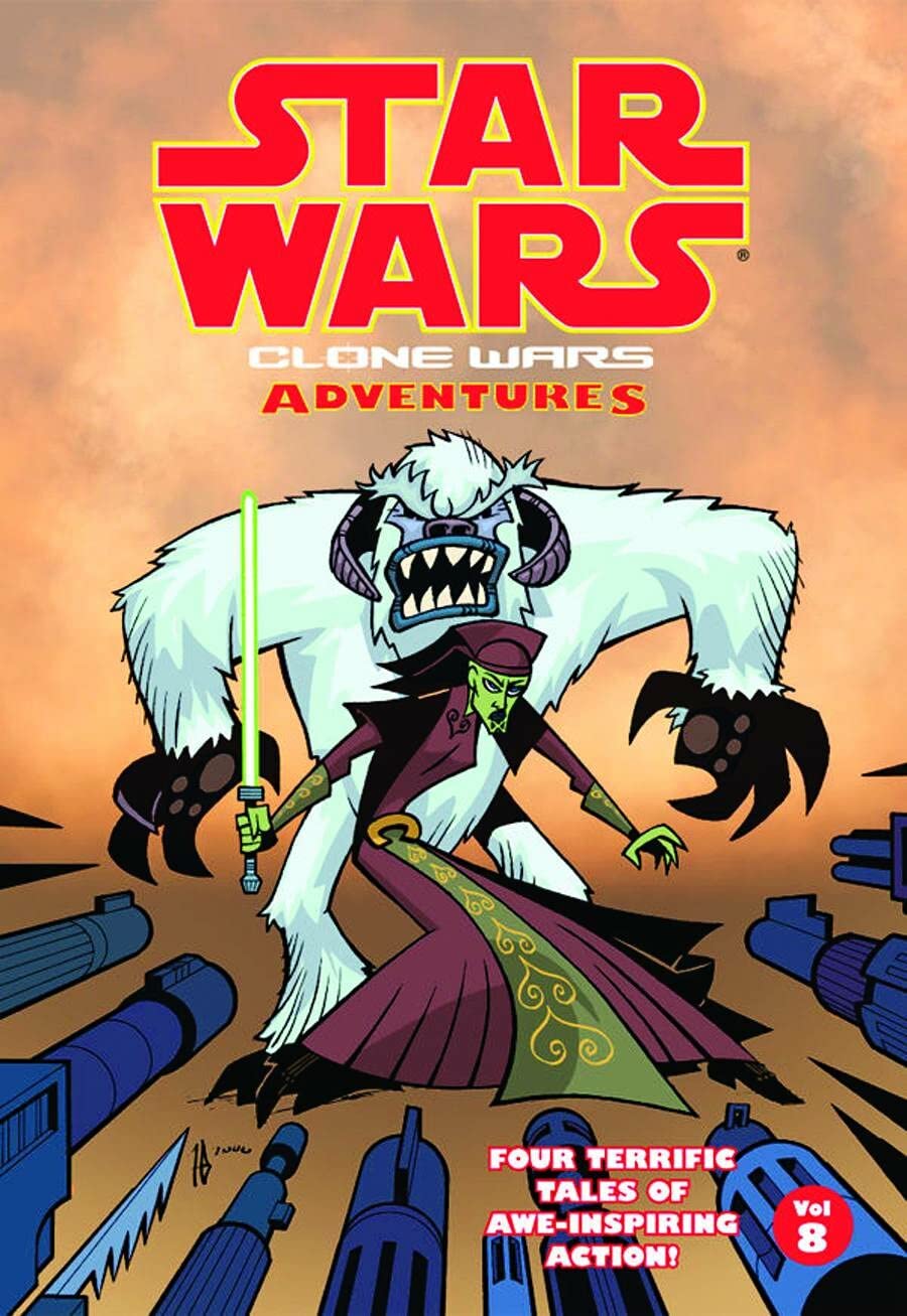 jaquette album Star Wars: Clone Wars Adventures Volume 8