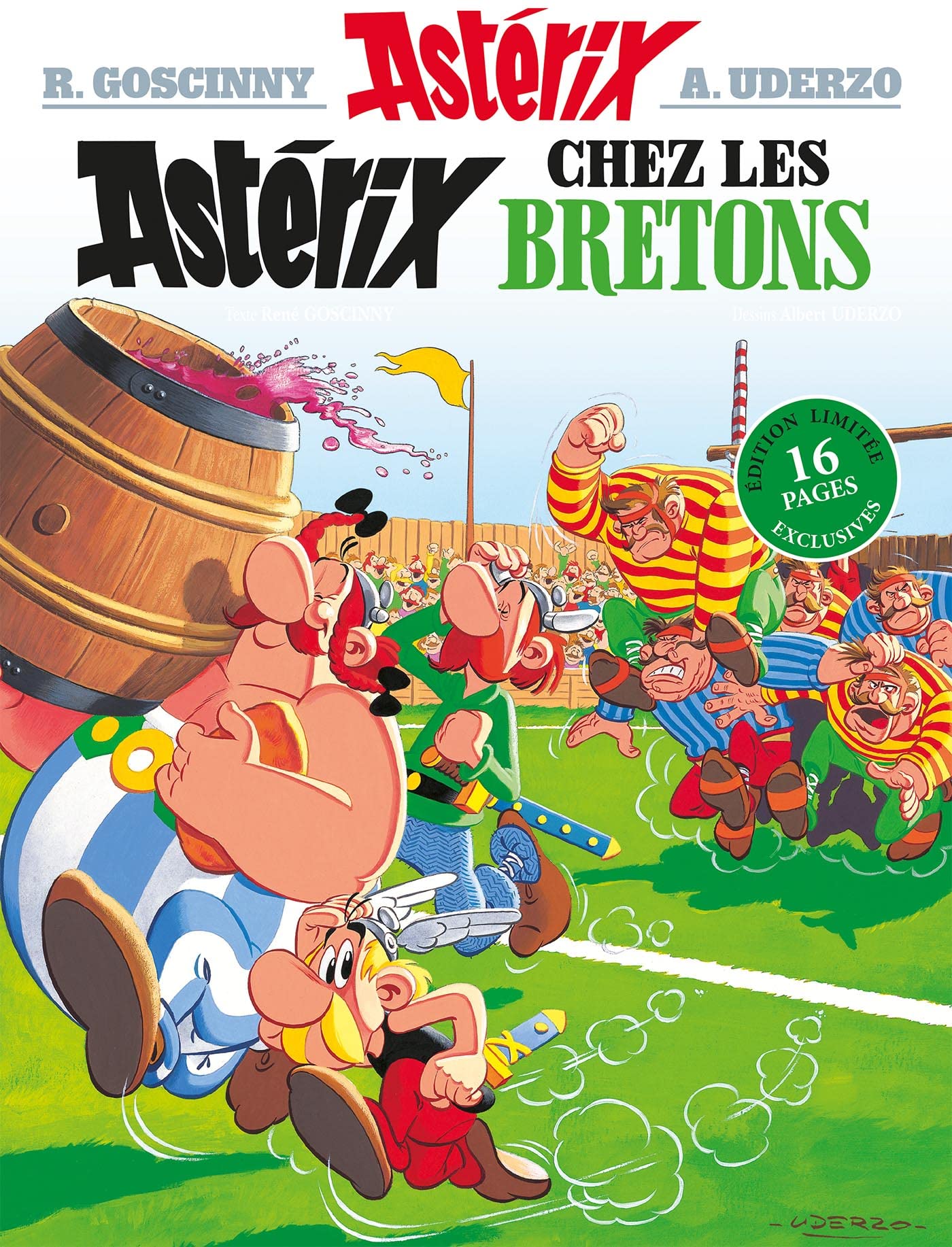 jaquette album Astérix - Astérix chez les bretons - n°8 - Édition spéciale