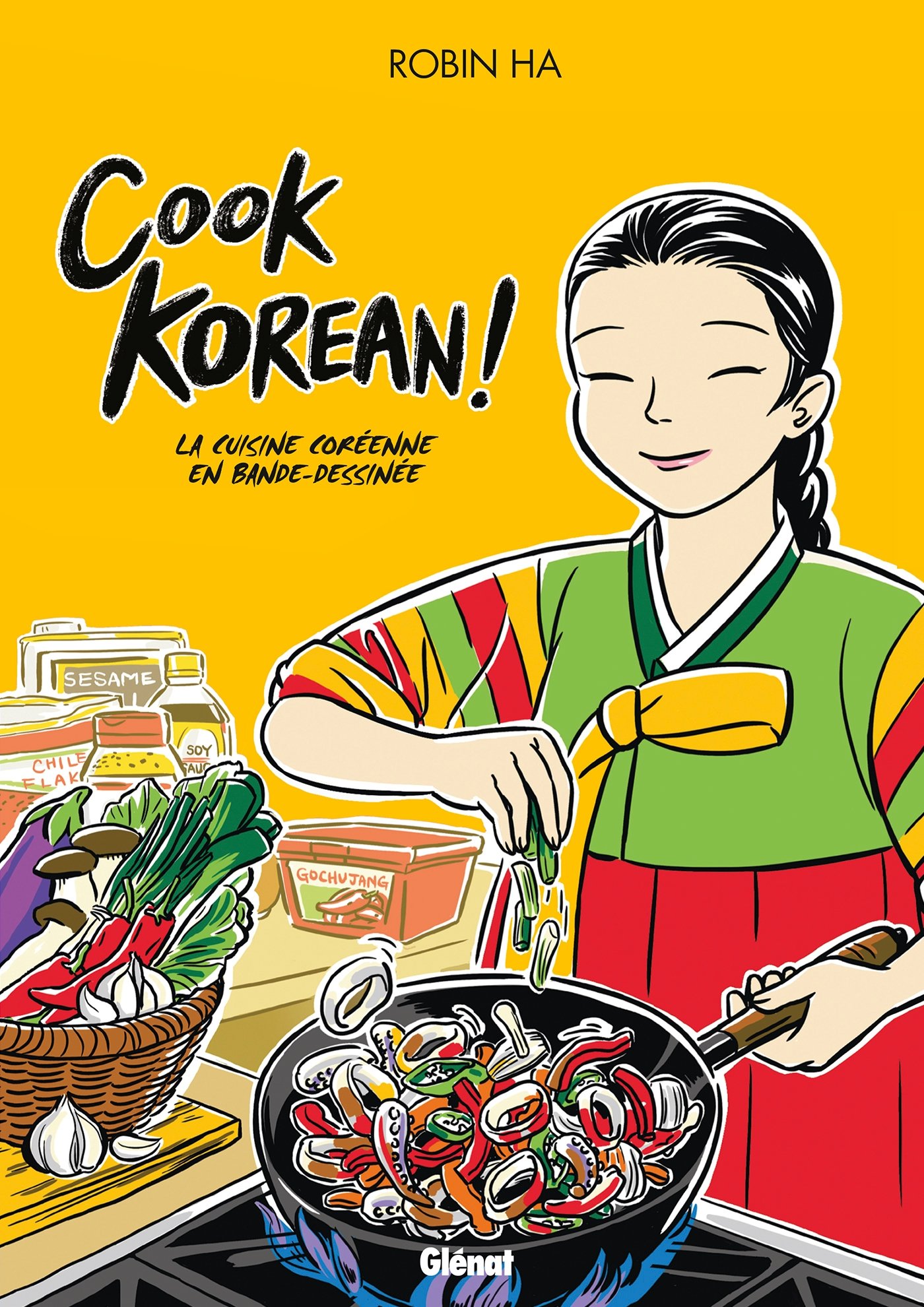 jaquette album Cook Korean: La cuisine coréenne en BD