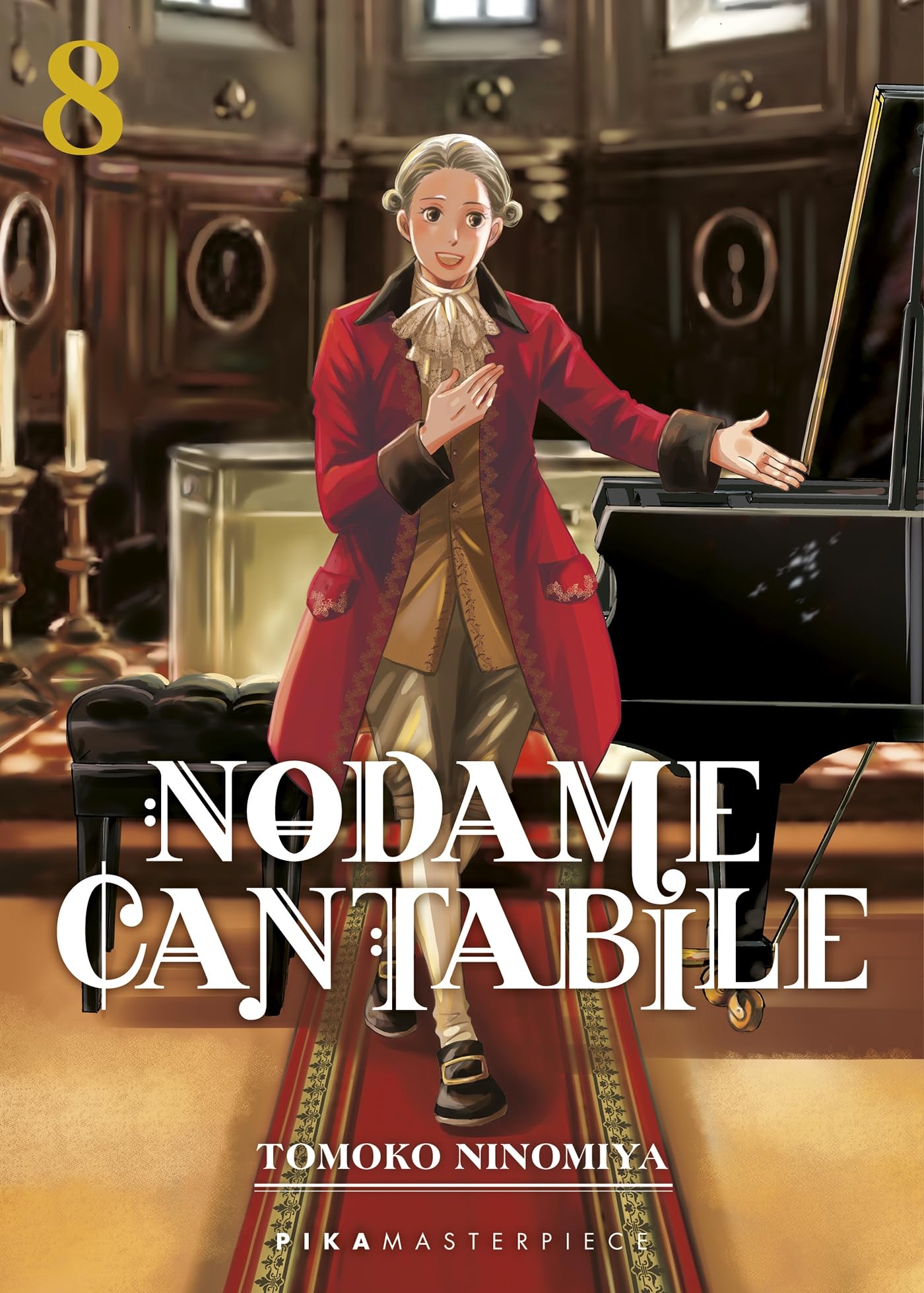 jaquette album Nodame Cantabile T08