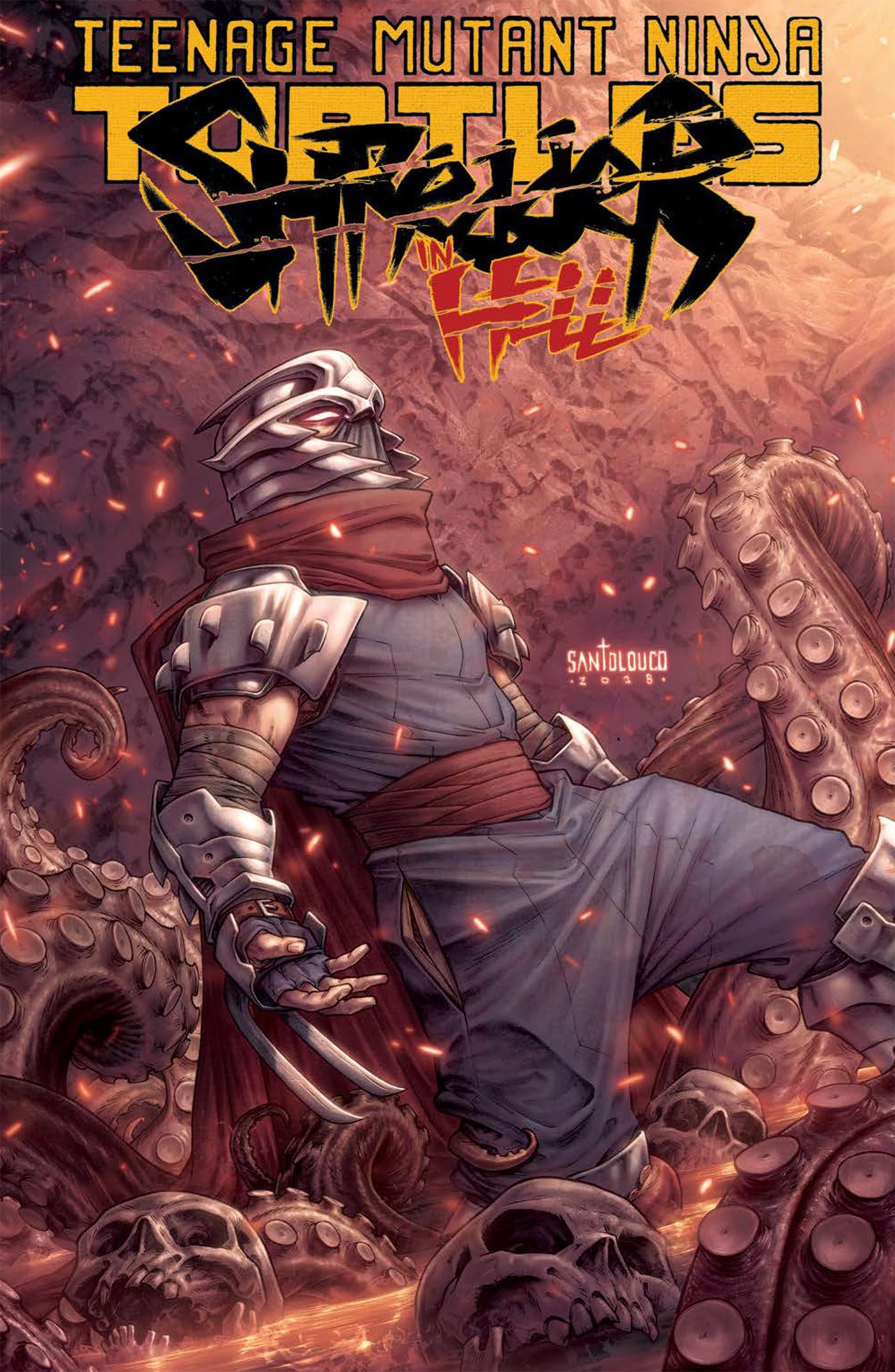 jaquette album Teenage Mutant Ninja Turtles: Shredder In Hell