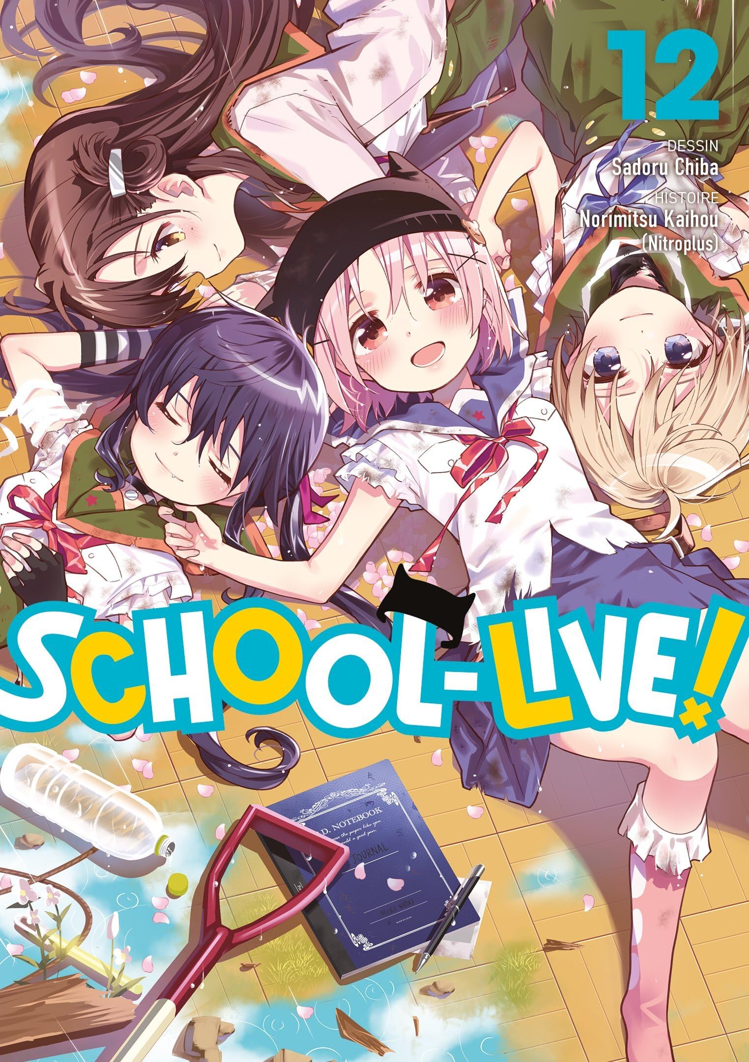 jaquette album School-Live! - Tome 12