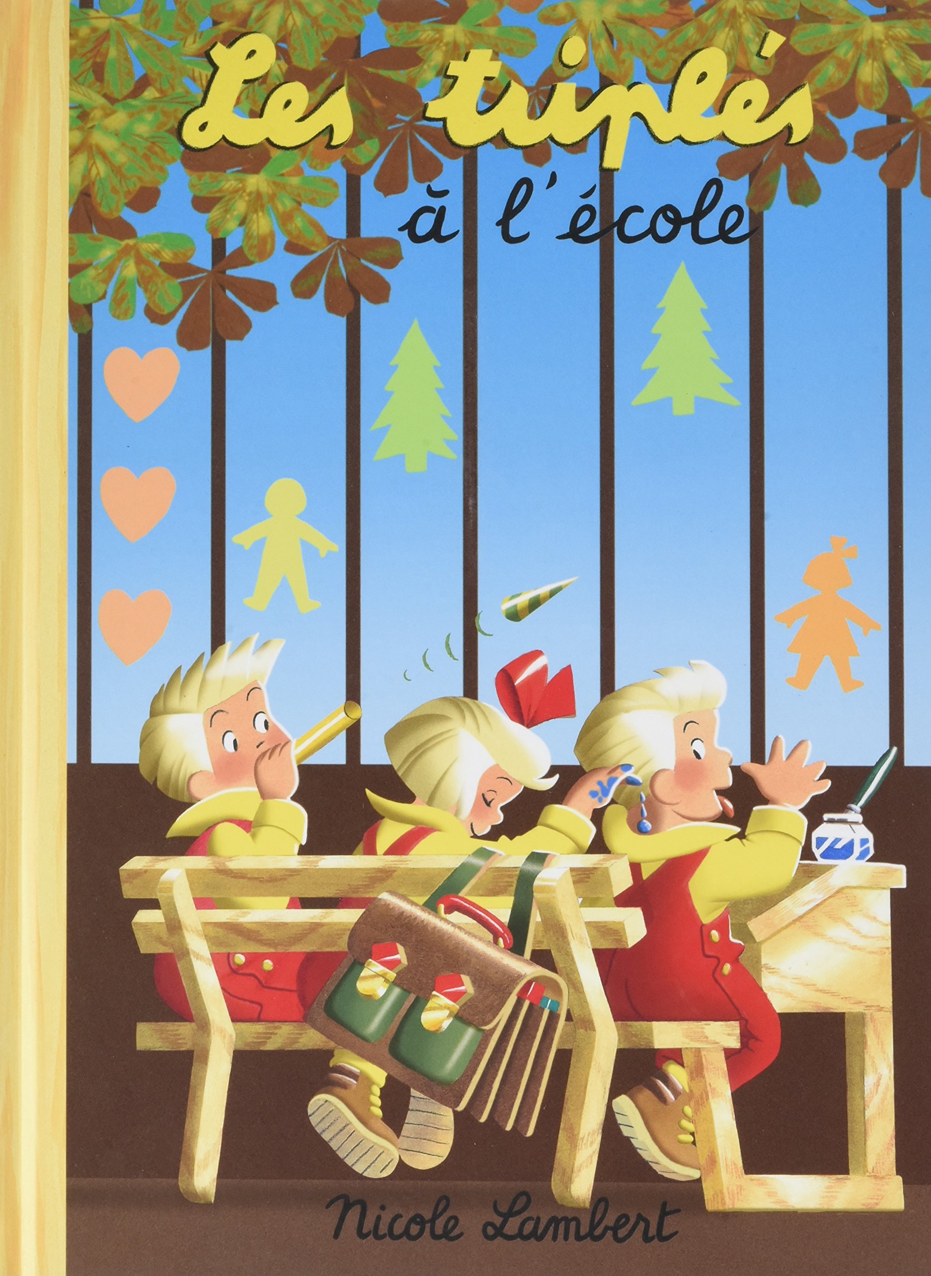 jaquette album Triples a l'ecole (Les) (ALBUMS TRIPLES NOUVEAU FORMAT)